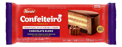 1kg Chocolate Blend Fracionado Confeiteiro