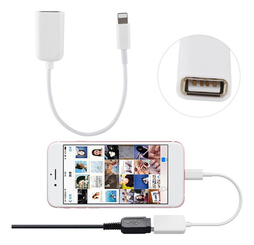 ! Cable Adaptador De Datos Otg, Línea De Datos Usb Otg Para