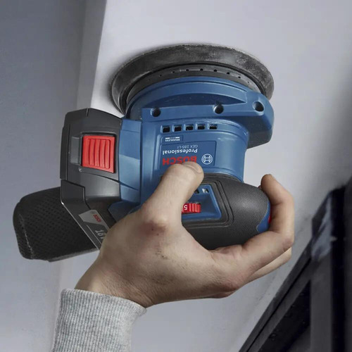 Lixadeira Roto Orbital 18v Gex 185-li Com 2 Baterias Bosch