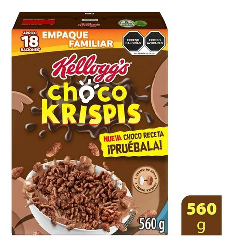 Cereal Kellogg's Choco Krispis Sabor Chocolate 560 G