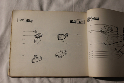 Renault 6 1970 Catalogo De Repuestos (Usado)