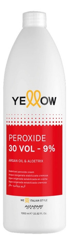 Peroxido O Agua Oxigenada Vol 30 Alfaparf Yellow 1l Tono 9