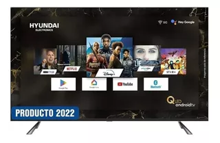 Televisor Hyundai 55 Smart Tv Hyled5521w4km Pantalla Plana