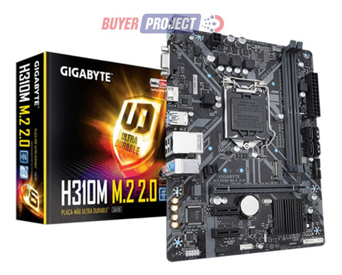 Imagen 3 de 4 de Mainboard Gigabyte H310m M.2 Lga11151 8va Gen Ddr4 Hdmi M.2