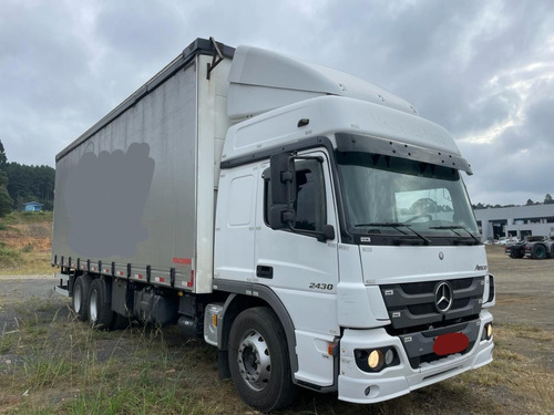 Mercedes Benz Atego 2430 6x2 Ano 2016 Sider