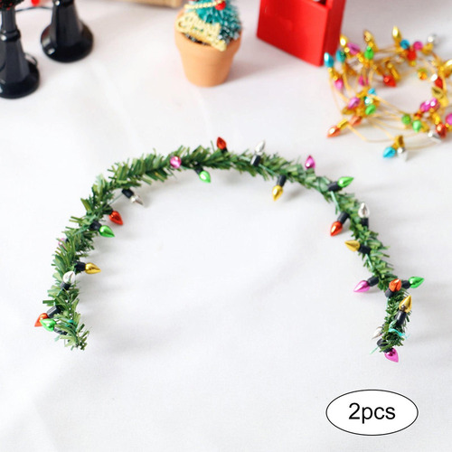 Muñeca Casera, Luces Navideñas, Rayas, Escena De La Vida, 3