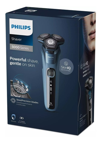 Imagen 6 de 9 de Afeitadora Serie Philips 5000 S5582/20 Wet & Dry