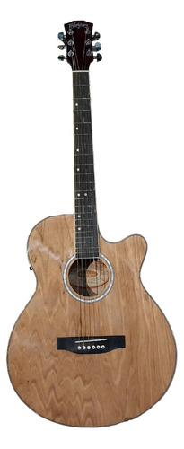 Guitarra Electroacustica Washburn Wa45ce Natural