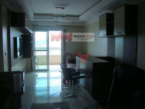 Apartamento À Venda, 130 M² Por R$ 900.000,00 - Vila Guilhermina - Praia Grande/sp - Ap0229