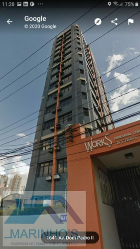 Imagem 7 de 10 de Sala Comercial Para Venda Em Santo André, Campestre, 2 Banheiros - 240_1-1487030