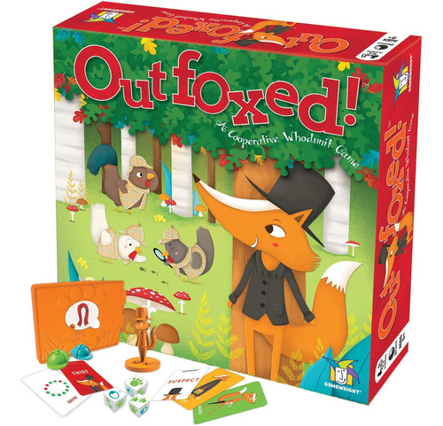 Outfoxed, Un Clásico Que Dunnit Game Para Preescolares, 4 Ju