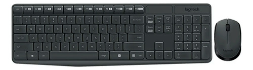 Kit Teclado Mouse Inalámbrico Logitech Mk235 920-007901 
