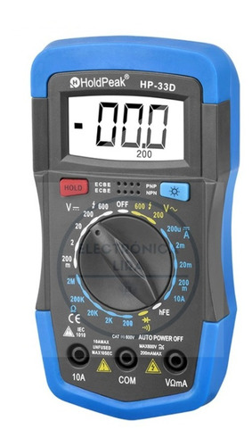 Tester Digital Holdpeak 33d Rango Manual