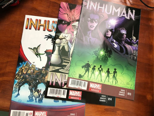 Cómics Inhuman Serie Completa (1-15) Editorial Televisa