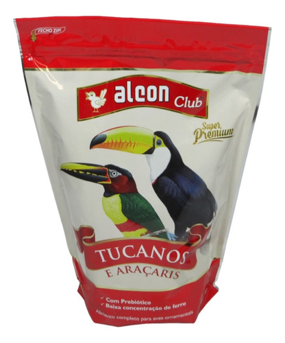 Alcon Club Tucanos E Araçaris 450g Super Premium Kit Com 2