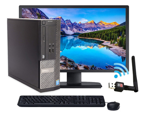 Pc Cpu Completa Core I5 8gb Ram 500gb Monitor 19 Wifi Oferta (Reacondicionado)