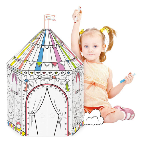 Casita Castillo Casa De Muñecas De Princesa Diy Con Muebles