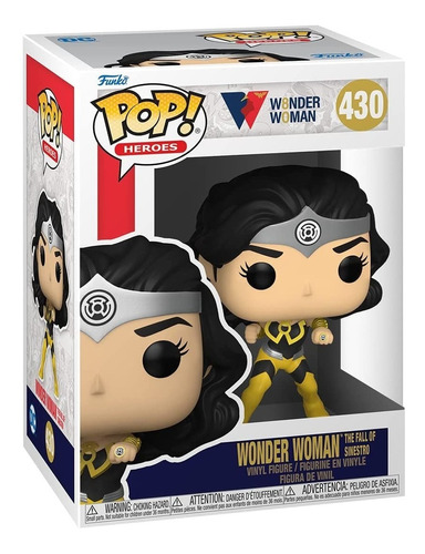 Funko Pop!: Mujer Maravilla 80th - La Caída De Siniestro 430