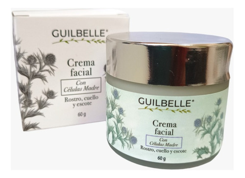 Guilbelle, Crema Para Rostro Y Cuello Con Célula Madre 60g.