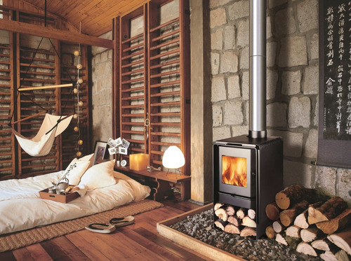 Estufa Calefactor A Leña Bosca Eco 360 De 8,7 Kw