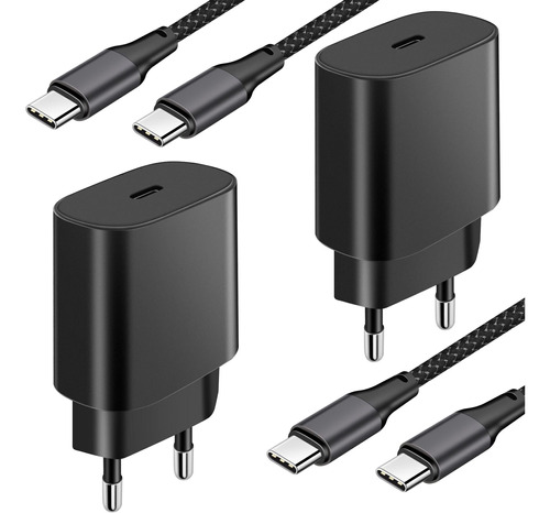 Adaptador Conector Viaje Europeo 2 Unidad 25 Cargador Ue