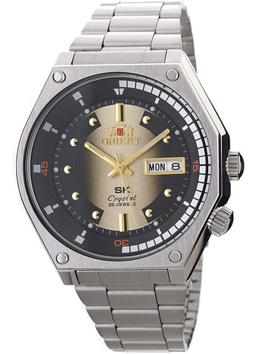 Reloj Hombre Orient Ra-aa0b02r Automátic Pulso Plateado Just