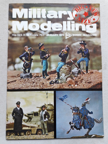 Revista Military Modelling Nº 2 Vol 3 - Enero 1973 Modelismo