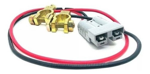 Imagem 1 de 6 de Cabo De Engate Rápido Para Bateria 12v Externa Em Nobreak