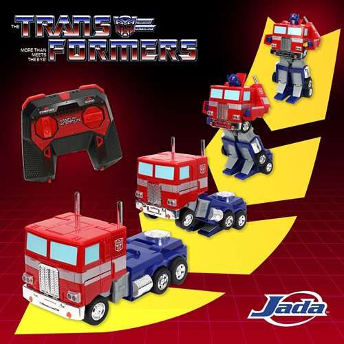 Optimus Prime Transformers Conversión Control Remoto G1