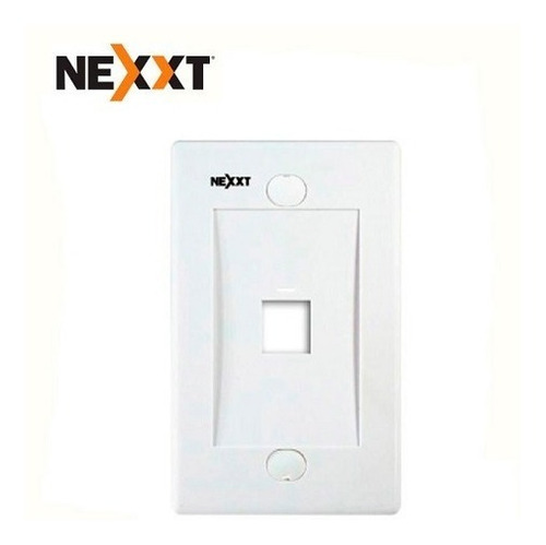Faceplate 1 Puerto Nexxt Tapa Para Caja Sobrepuesta