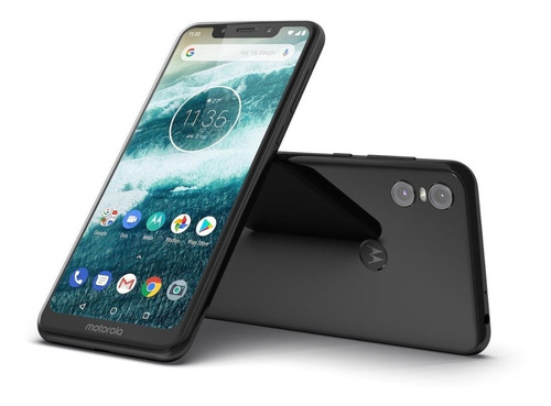 Celular Libre Motorola One 5,9 32gb 13mpx 8mpx 4g 3ram Negro