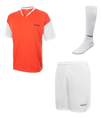 Remera Short Medias Padel Tenis Bolsillos Hombre Kadur Combo