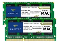 Comprar Memoria Ram 16gb Timetec Hynix Ic Kit(2x8gb) Compatible Para Apple Late 2015 iMac 27-inch W\u002Fretina 5k Display Ddr3l 1866