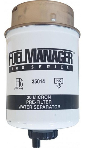 Filtro Decantador De Agua Racor Fuel Manager