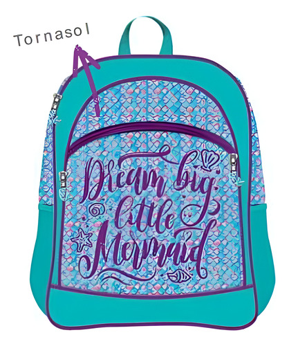 Mochila Primaria Mermaid - Upak