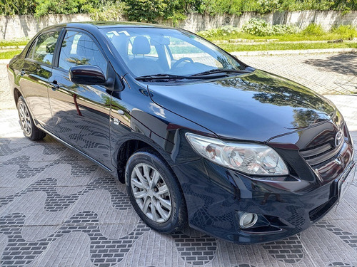 Imagem 3 de 10 de Corolla Xli 1.8 Preto 2011