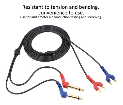 Audiómetro Auricu Comodidad Audiómetro Cable De Oo