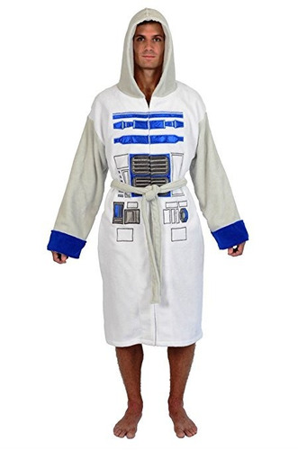 Bata De Baño  Disney  Star Wars R2d2  P/ Adultos Unitalla