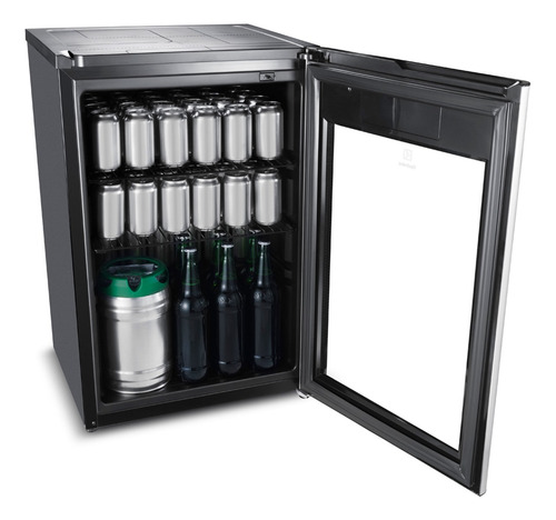 Enfriador De Cervezas 98 Botellas Panel Touch Electrolux Color Negro