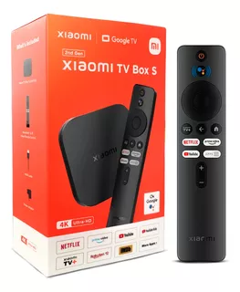 Xiaomi Mi Box S 2da Generación Con Google Tv 4k Uhd