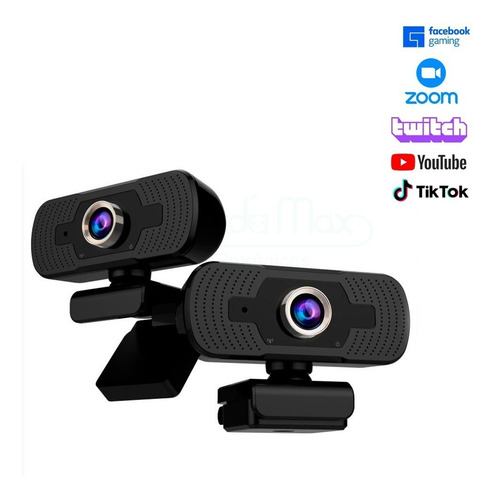 Webcam 1080p Full Hd Câmera Computador Microfone P/envio