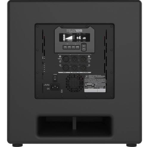 Bafle Subwoofer Mackie Dlm12s Activo 1000 Watts Rms Dsp Color Negro