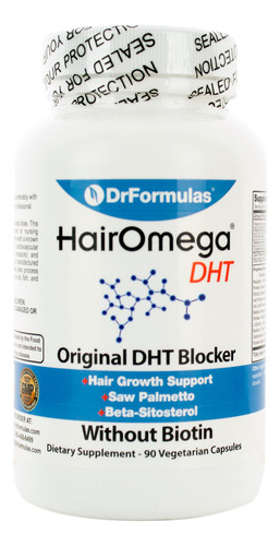 Suplemento De Crescimento Capilar Drformulas Dht Blocker 90