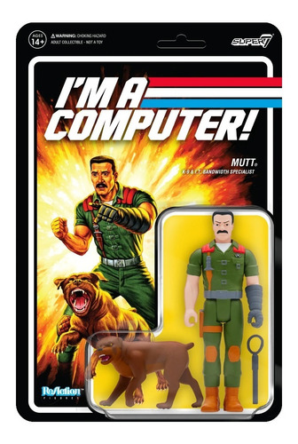 Super7 Reaction: Gi Joe - Mutt Psa