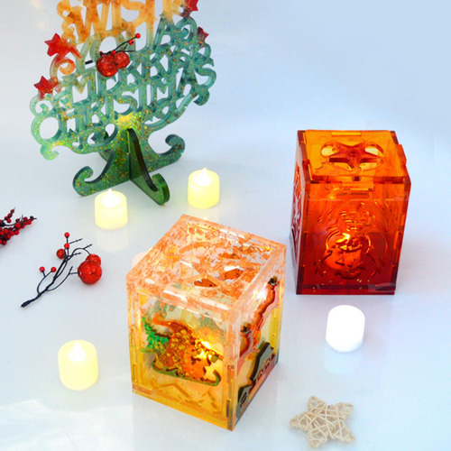 Molde De Linterna De Navidad Lámpara Colgante Molde De