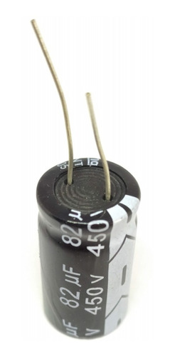 Condensador Capacitor Electrolítico 82uf 450v 18 X35mm 105°