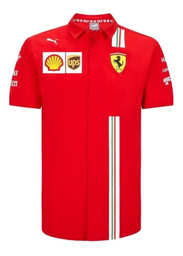 Camisa Vestir Ferrari Puma Modelo **nuevo 2020**