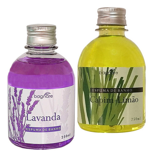 Espuma De Banho Banheira Hidromassagem Lavanda + Capim-limão