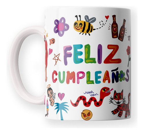 Mug Karol G Mañana Será Bonito / Feliz Cumpleaños