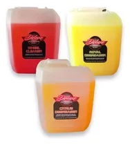 Comprar Kit Limpieza Para Detallado De Auto Y Moto 3 Garrafas 5 Lts